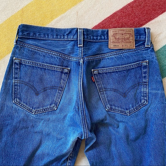 VTG 90’s LEVIS 501xx JEANS - Picture 7 of 9